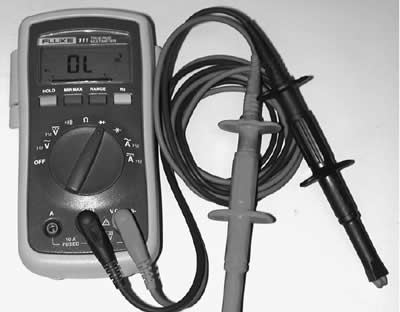 Diode testing procedure