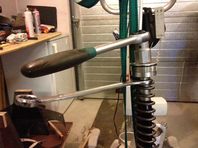 Undoing fork cap