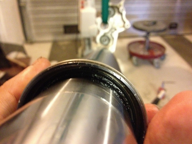 Lock ring in place