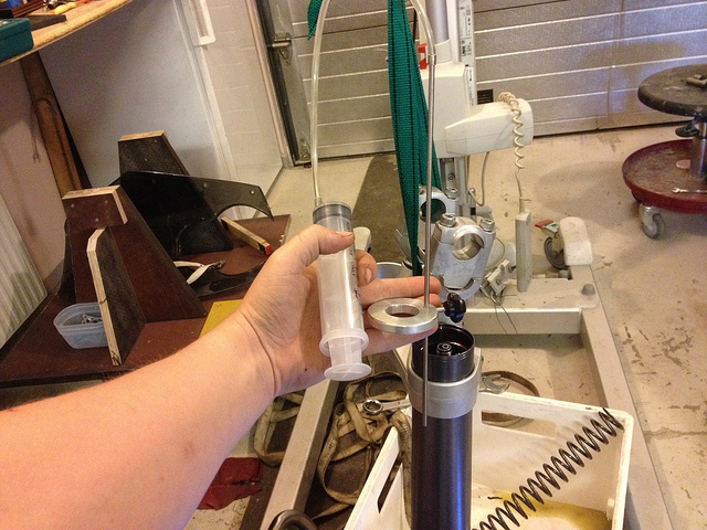 Setting air chamber
