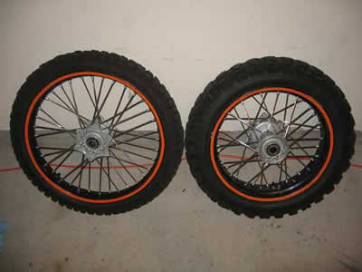 Pyndon's new wheels